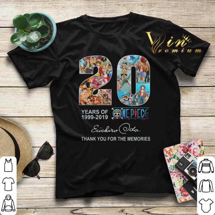 Thank you for the memories 20 Years of One Piece Oda Eiichiro shirt 4 - Thank you for the memories 20 Years of One Piece Oda Eiichiro shirt