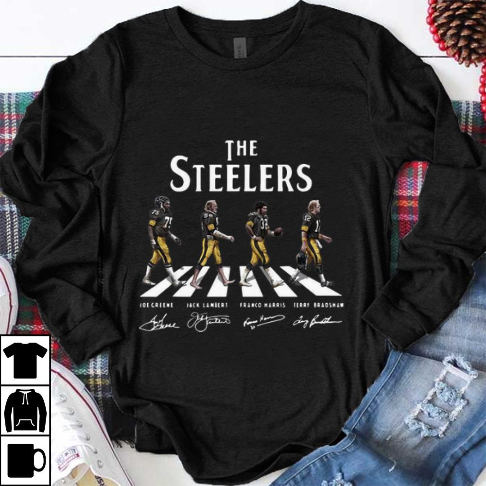 Top Abbey Road The Steelers Signatures shirt 1 - Top Abbey Road The Steelers Signatures shirt