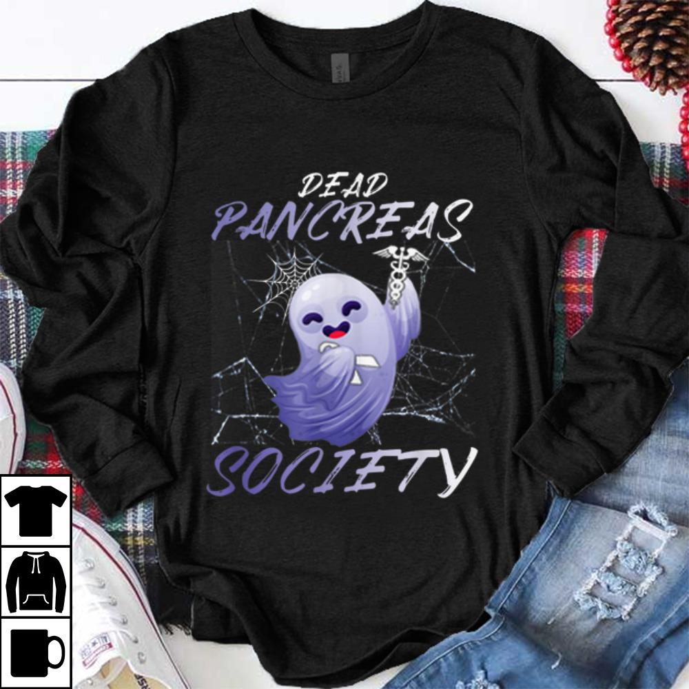 Top Dead Pancreas Society Diabetes Awareness Boo Ghost shirt 1 - Top Dead Pancreas Society Diabetes Awareness Boo Ghost shirt