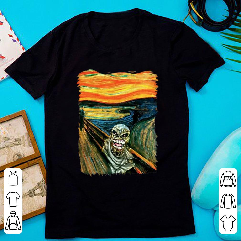 Top Iron Maiden Eddie Meets Van Gogh shirt 1 - Top Iron Maiden Eddie Meets Van Gogh shirt