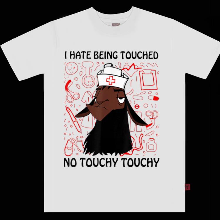 Top Llama Nurse I Hate Being Touched No Touchy Touchy shirt 1 - Top Llama Nurse I Hate Being Touched No Touchy Touchy shirt