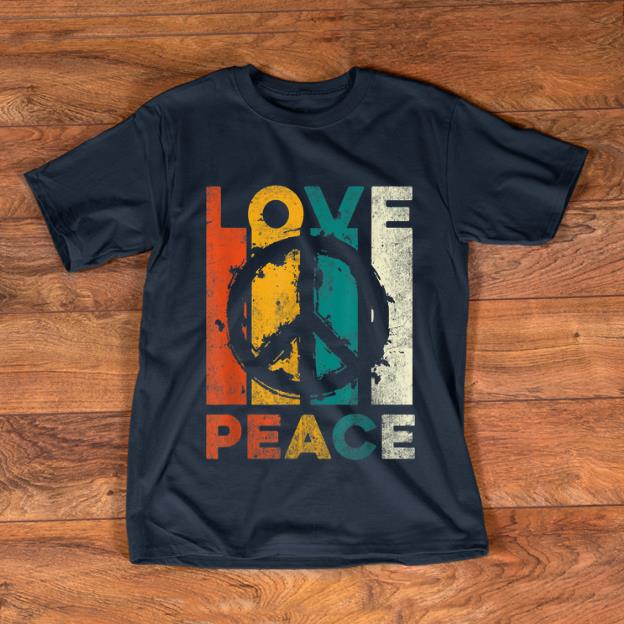 Top Vintage Love Peace shirt 1 - Top Vintage Love Peace shirt