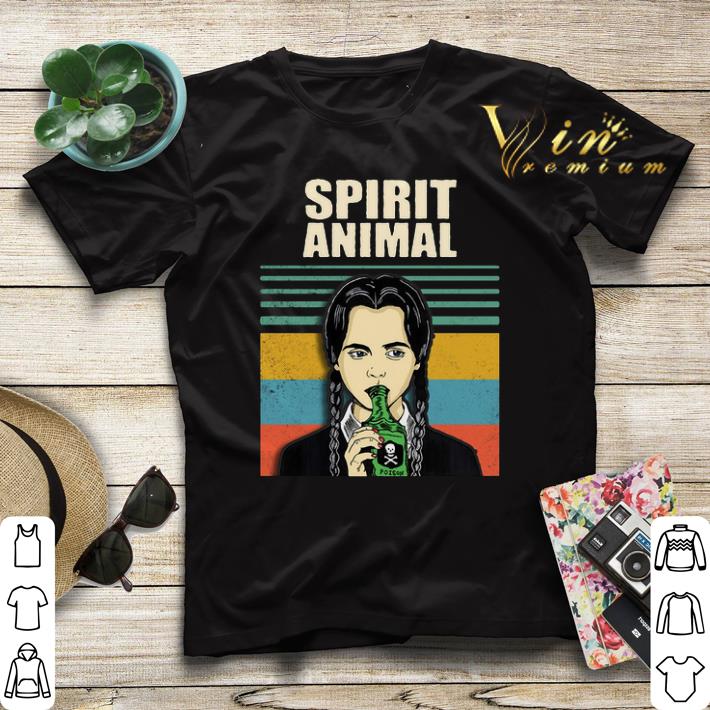 Vintage Wednesday Addams spirit animal shirt Vintage Wednesday Addams spirit animal shirt 4 - Vintage Wednesday Addams spirit animal shirt