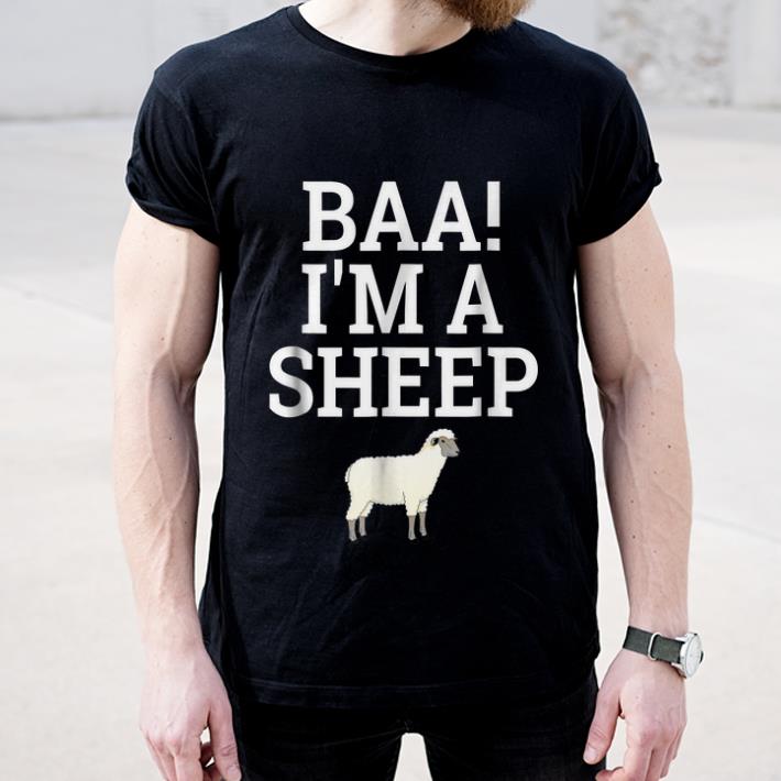 Awesome Baa I m A Sheep Lazy Halloween Easy Costume shirt 4 - Awesome Baa I'm A Sheep Lazy Halloween Easy Costume shirt