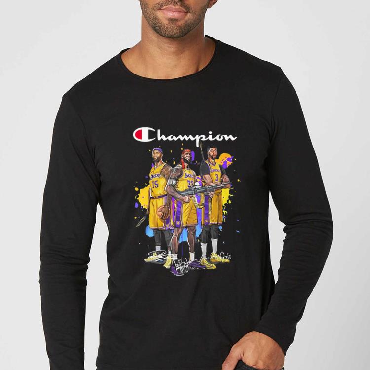 Awesome Champions DeMarcus Cousins Lebron James Anthony Davis Signatures shirt 4 - Awesome Champions DeMarcus Cousins Lebron James Anthony Davis Signatures shirt