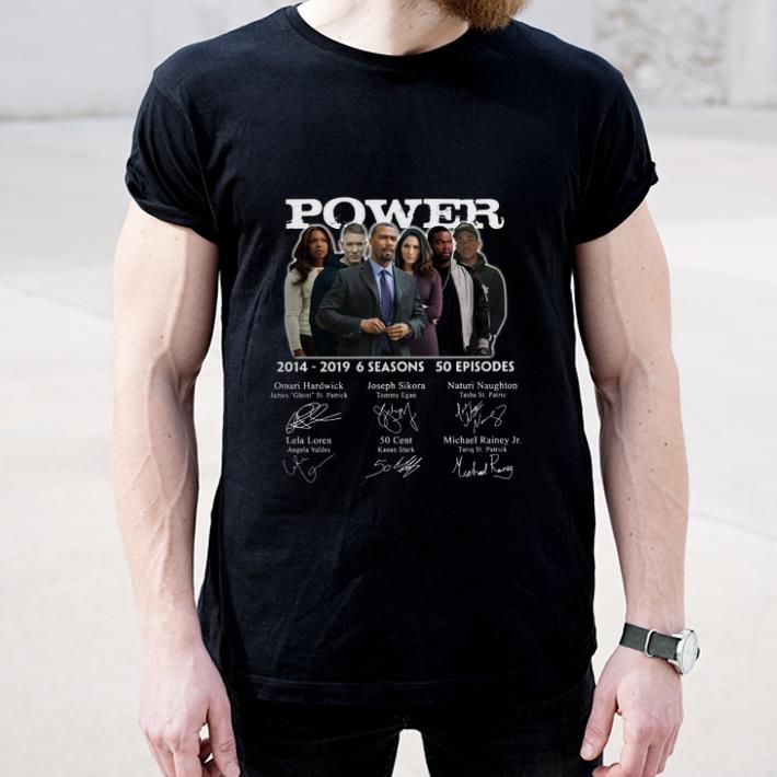 Awesome Power 2014 2019 6 Seasons Characters Signature shirt 4 - Awesome Power 2014 2019 6 Seasons Characters Signature shirt
