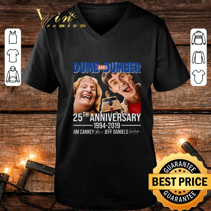 Dumb And Dumber 25th Anniversary 1994-2019 Signatures shirt Dumb And Dumber 25th Anniversary 1994 2019 Signatures shirt 4 - Dumb And Dumber 25th Anniversary 1994-2019 Signatures shirt