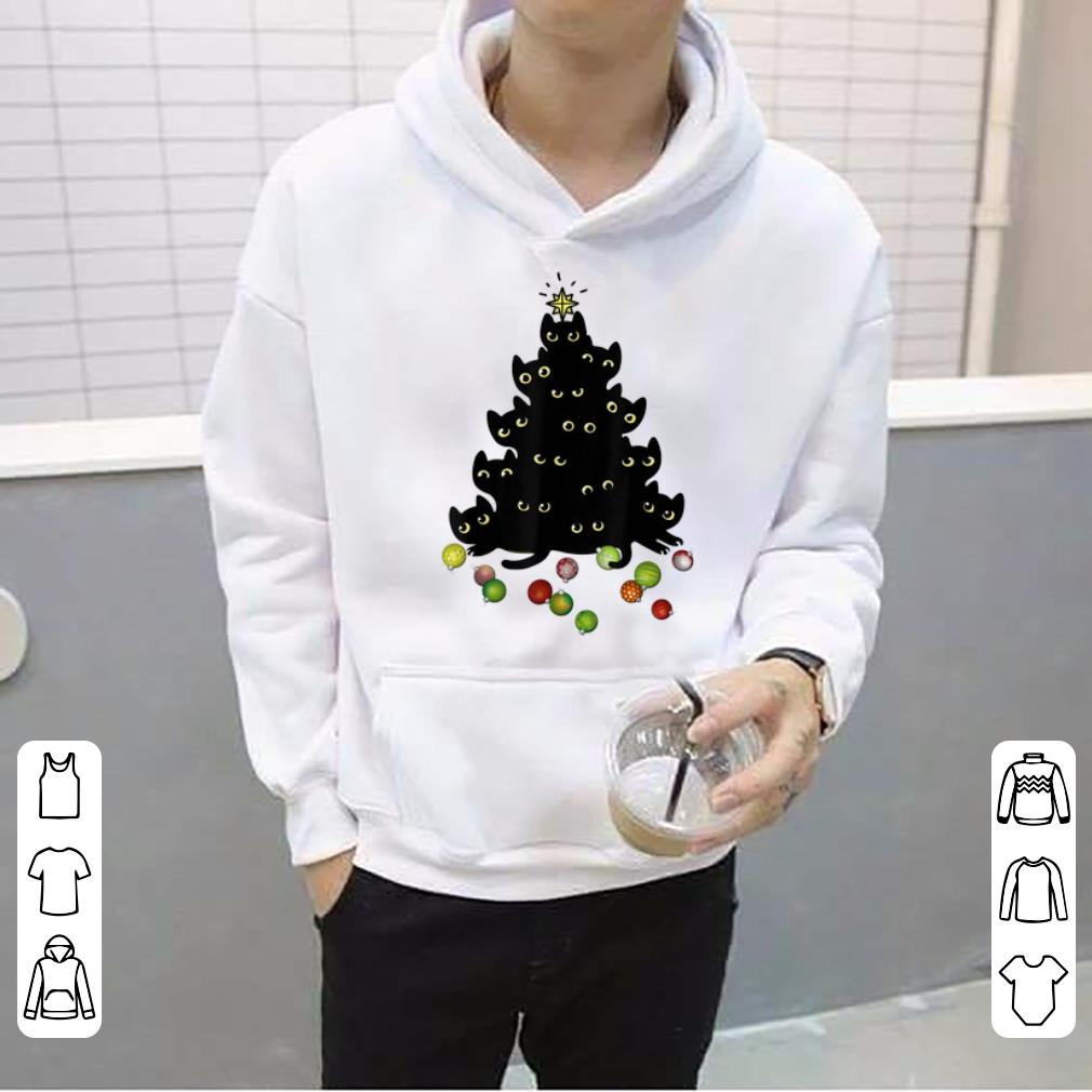 Funny Merry Catmas Cat Lovers Cat Christmas Tree shirt 4 - Funny Merry Catmas Cat Lovers Cat Christmas Tree shirt