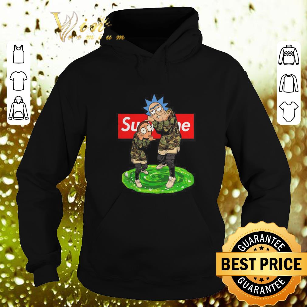 Funny Rick and Morty Supreme shirt 4 - Funny Rick and Morty Supreme shirt