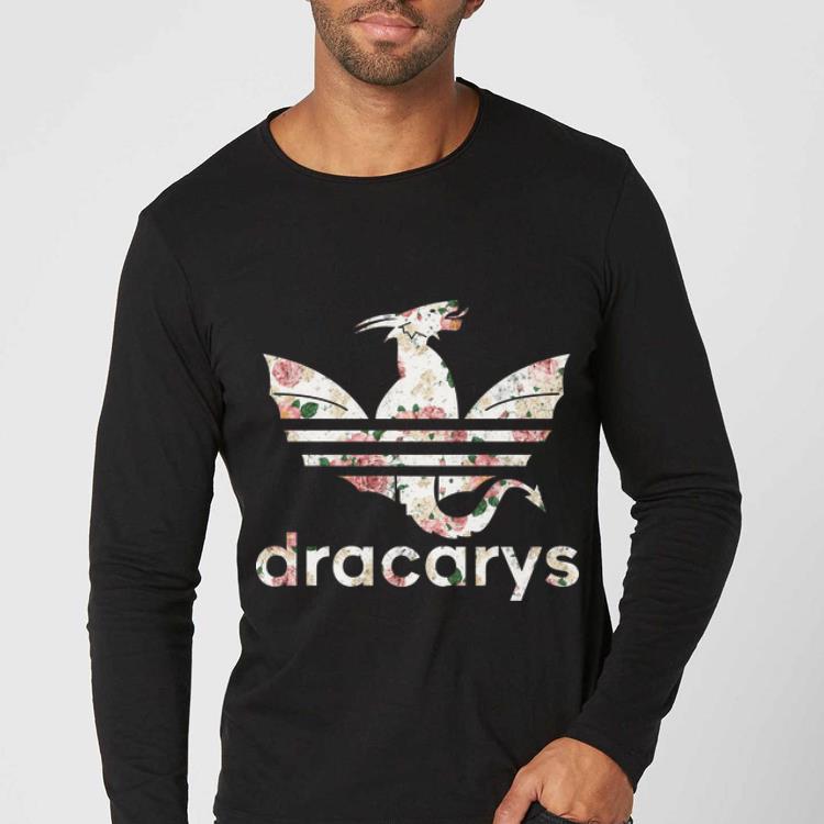 Hot Floral Dracarys Adidas Game Of Thrones shirt 4 - Hot Floral Dracarys Adidas Game Of Thrones shirt