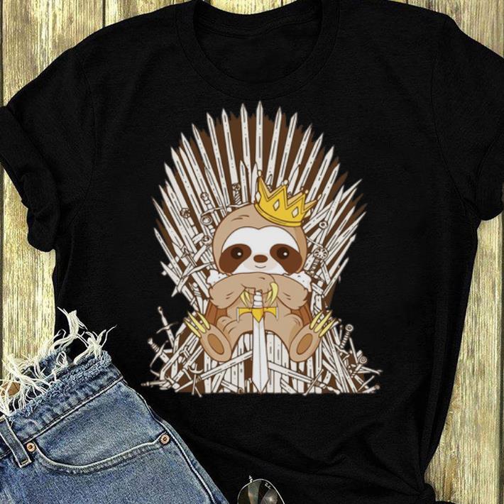 Hot Game Of Thrones King Sloth shirt 4 - Hot Game Of Thrones King Sloth shirt