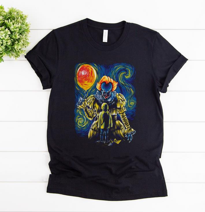 Hot Pennywise And Georgie Van Gogh shirt 1 - Hot Pennywise And Georgie Van Gogh shirt