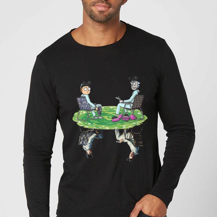 Hot Rick and Morty Crossover Walter and Jesse Breaking Bad shirt 4 - Hot Rick and Morty Crossover Walter and Jesse Breaking Bad shirt