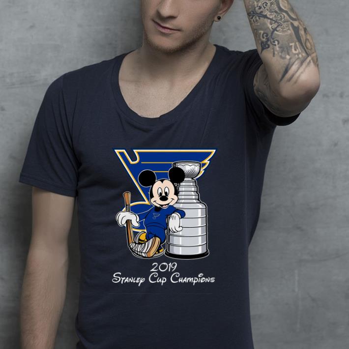 Hot St Louis Blues 2019 Stanley Cup Champions Blue Mickey shirt 4 - Hot St Louis Blues 2019 Stanley Cup Champions Blue Mickey shirt
