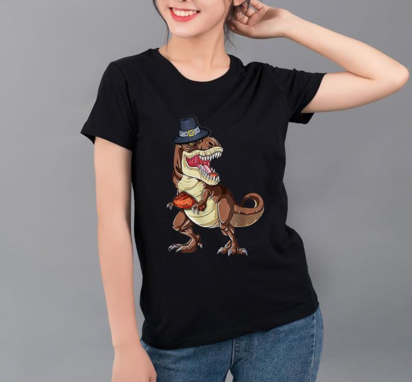 Hot Thanksgiving T Rex Dinosaur Eat Turkey Gifts shirt 4 1 - Hot Thanksgiving T Rex Dinosaur Eat Turkey Gifts shirt