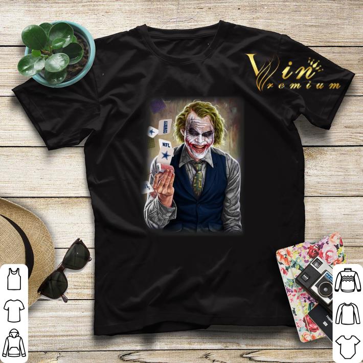 Joker Heath Ledger Cowboys NFL Cards shirt sweater Joker Heath Ledger Cowboys NFL Cards shirt sweater 4 - Joker Heath Ledger Cowboys NFL Cards shirt sweater