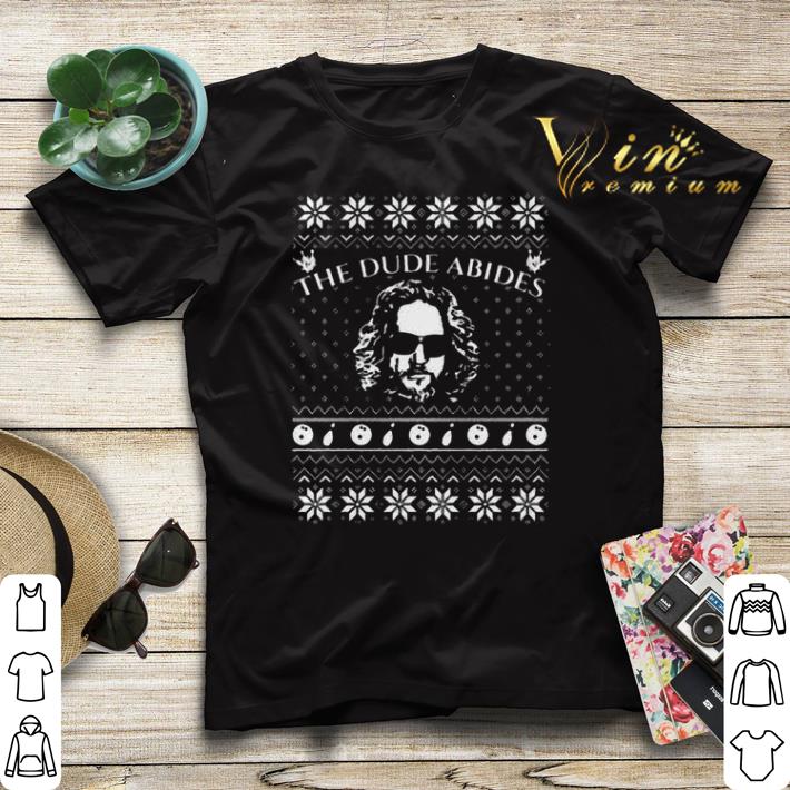 Lebowski The Dude Abides Christmas shirt sweater Lebowski The Dude Abides Christmas shirt sweater 4 - Lebowski The Dude Abides Christmas shirt sweater
