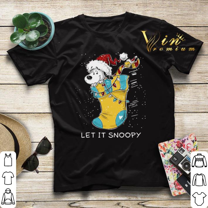 Let It Snoopy Sock Christmas shirt sweater Let It Snoopy Sock Christmas shirt sweater 4 - Let It Snoopy Sock Christmas shirt sweater