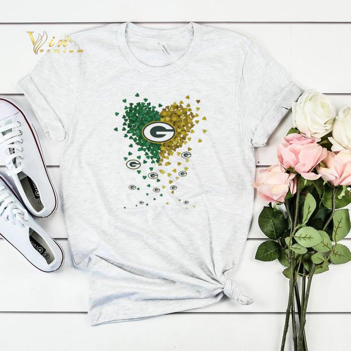 Logo Hearts Green Bay Packers shirt 4 - Logo Hearts Green Bay Packers shirt