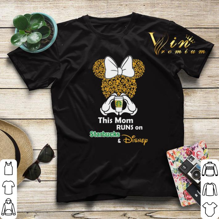 Minnie Mouse this mom runs on Starbucks Disney shirt sweater 4 - Minnie Mouse this mom runs on Starbucks & Disney shirt sweater