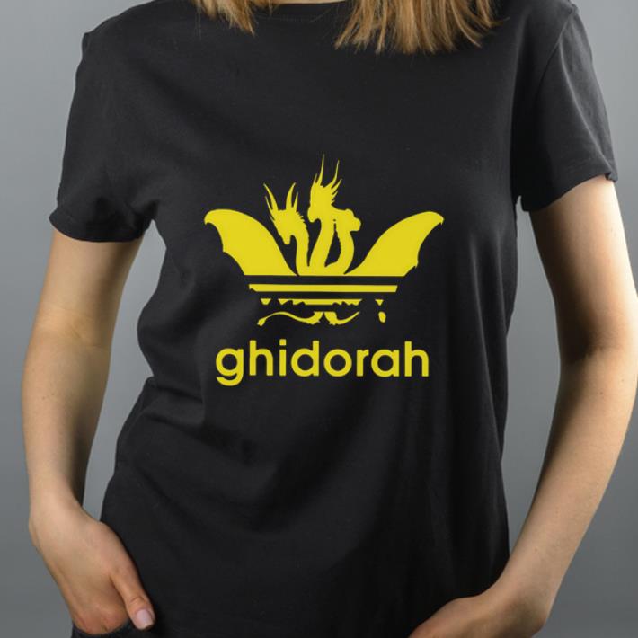 Nice Adidas Ghidorah King Ghidorah shirt 4 - Nice Adidas Ghidorah King Ghidorah shirt