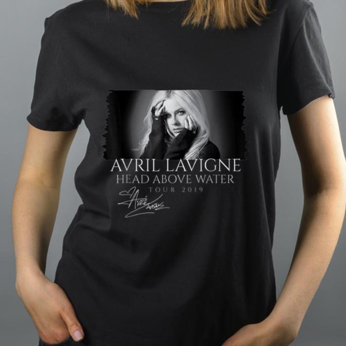 Nice Avril Lavigne Head Above Water Tour 2019 Signature shirt 4 - Nice Avril Lavigne Head Above Water Tour 2019 Signature shirt