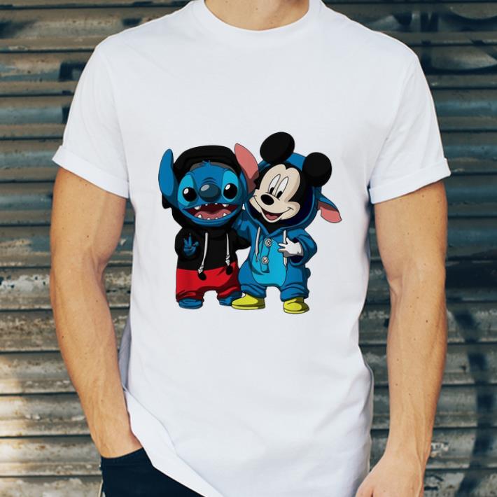 Nice Baby Stitch And Mickey Mouse shirt 4 - Nice Baby Stitch And Mickey Mouse shirt