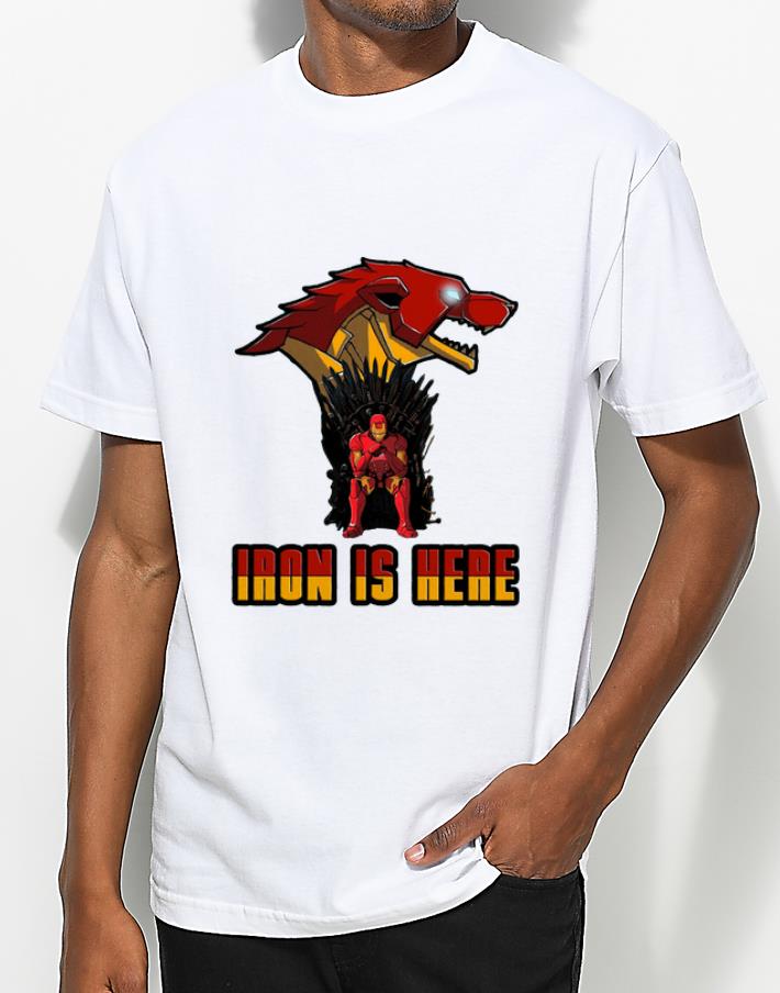 Nice Iron Man GOT Iron Is Here Game Of Thrones shirt 4 - Nice Iron Man GOT Iron Is Here Game Of Thrones shirt