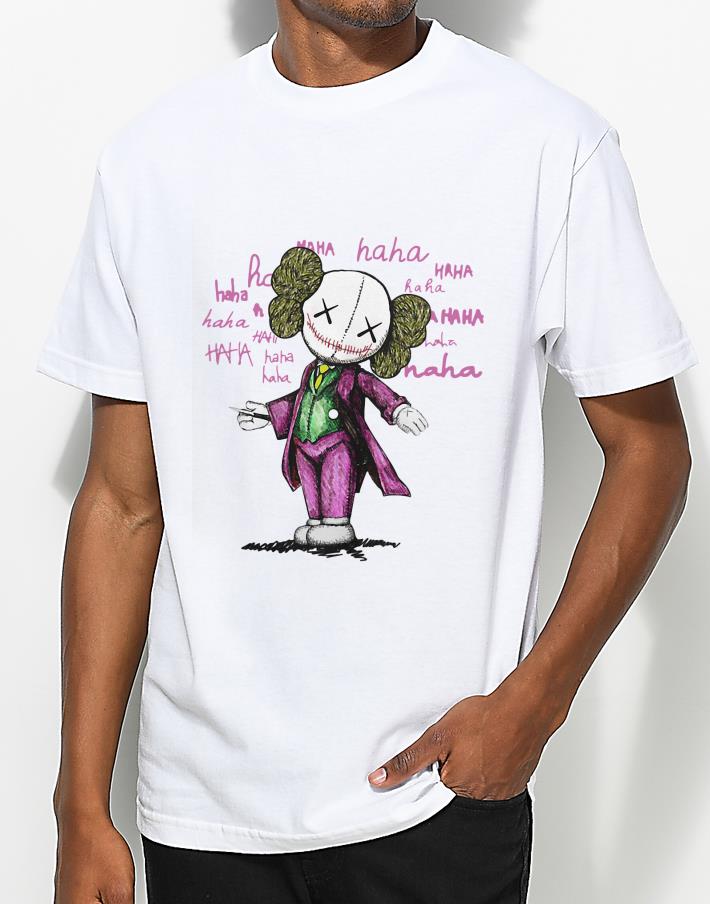Nice Kaws And Joker Haha shirt 4 - Nice Kaws And Joker Haha shirt