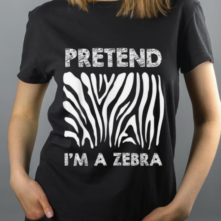 Nice Lazy Funny Halloween Costume Pretend I m Zebra shirt 4 - Nice Lazy Funny Halloween Costume - Pretend I'm Zebra shirt