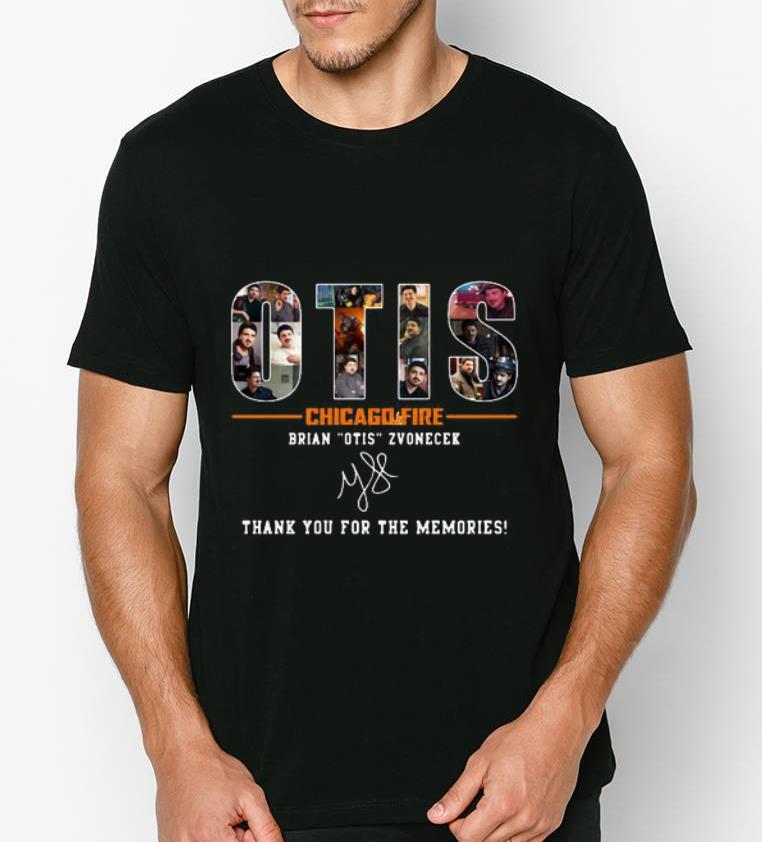 Nice Otis Chicago Fire Brian Otis Zvonecek Thank You For The Memories Signature shirt 4 1 - Nice Otis Chicago Fire Brian Otis Zvonecek Thank You For The Memories Signature shirt