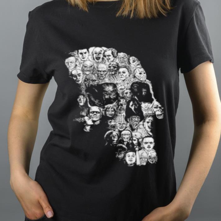 Nice Pile Of Psychopaths Serial Killers Skull Halloween Gift shirt 4 - Nice Pile Of Psychopaths Serial Killers Skull Halloween Gift shirt
