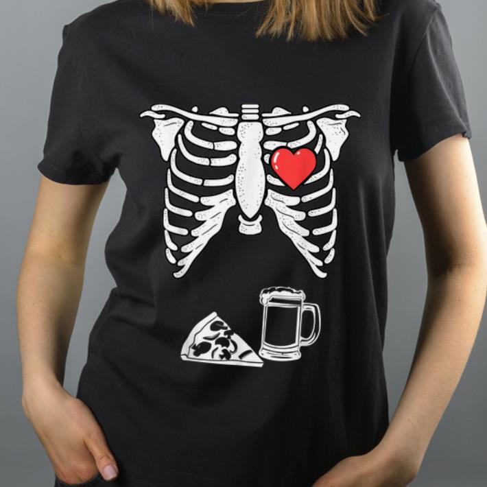 Nice Skeleton Pregnancy Pizza Beer Xray Halloween Soon Dad shirt 4 - Nice Skeleton Pregnancy Pizza Beer Xray Halloween Soon Dad shirt