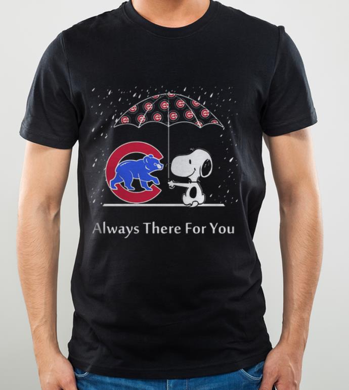 Nice Snoopy And Chicago Cubs Always There For You shirt 4 - Nice Snoopy And Chicago Cubs Always There For You shirt
