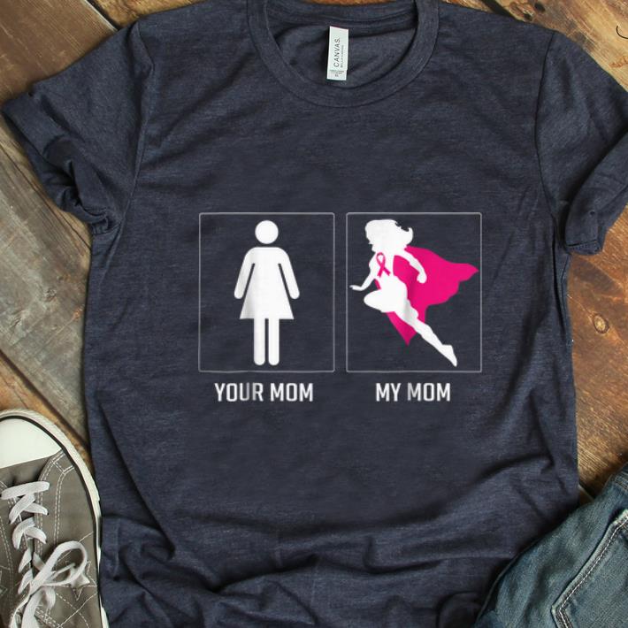 Nice breast cancer awareness mom warrior survivor superhero shirt 1 - Nice breast cancer awareness mom warrior survivor superhero shirt