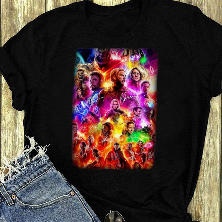 Official Avenger All Character Wignature Posters shirt 4 - Official Avenger All Character Wignature Posters shirt