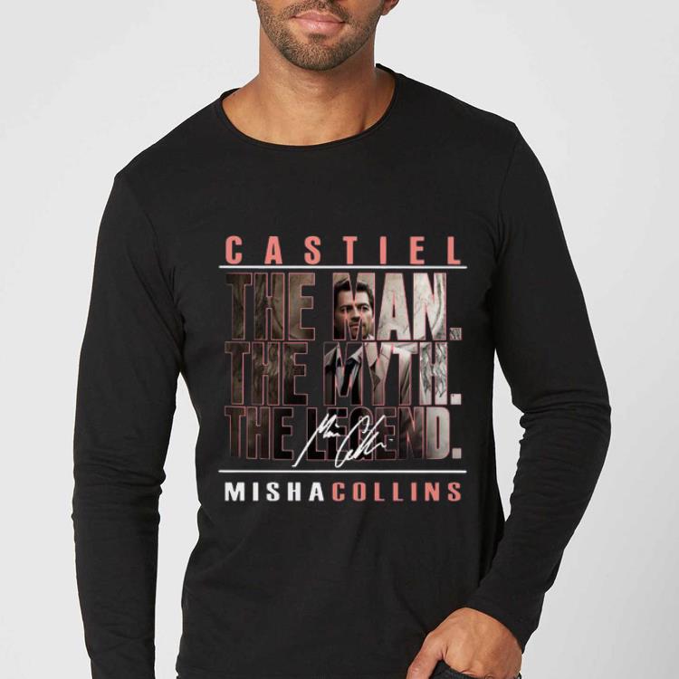 Official Castiel The Man The Myth The Legend Mishacollins shirt 4 - Official Castiel The Man The Myth The Legend Mishacollins shirt