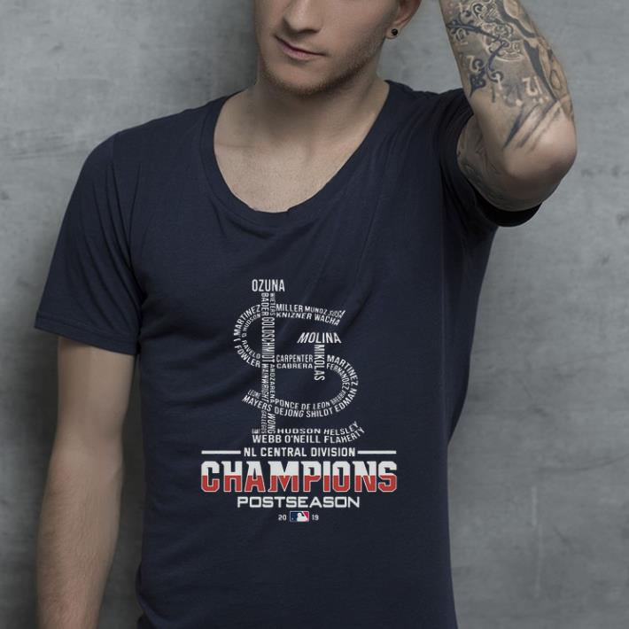 Official Champions Postseason 2019 Nl Central Division shirt 4 - Official Champions Postseason 2019 Nl Central Division shirt
