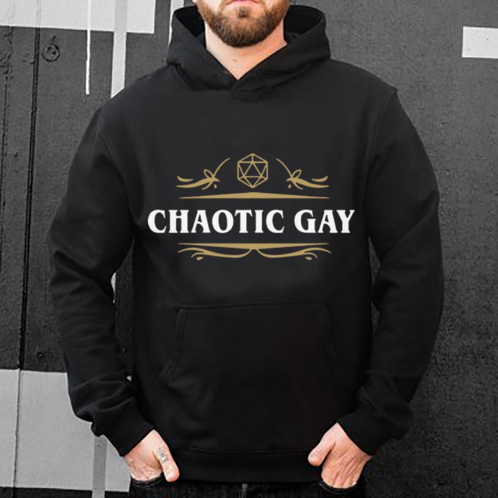Official Chaotic Gay Alignment RPG shirt 4 - Official Chaotic Gay Alignment RPG shirt