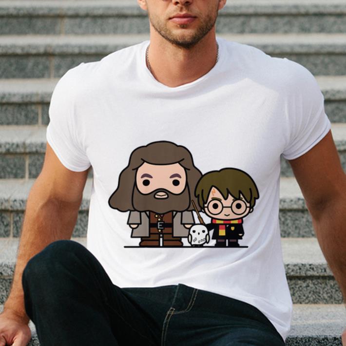 Official Chibi Harry Potter And Hagrid Hedwig Harry Cute shirt 4 - Official Chibi Harry Potter And Hagrid Hedwig Harry Cute shirt