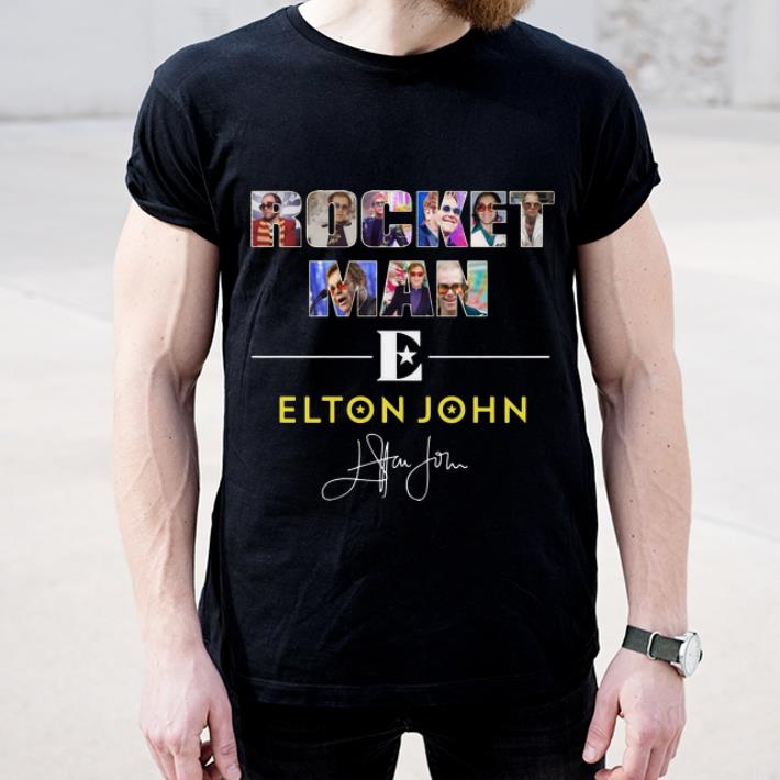 Official Elton John Rocket Man Signature shirt 4 - Official Elton John Rocket Man Signature shirt