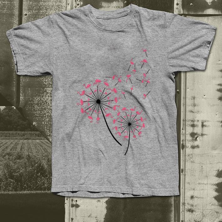 Official Flamingo Dandelion Flower shirt 4 - Official Flamingo Dandelion Flower shirt