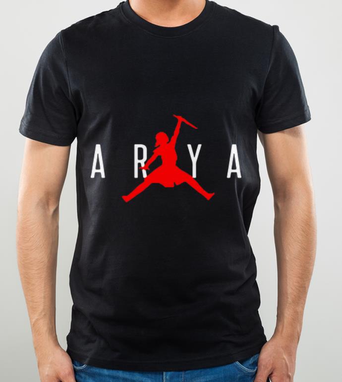 Official Game of Thrones Arya Stark Jumpman shirt 4 - Official Game of Thrones Arya Stark Jumpman shirt