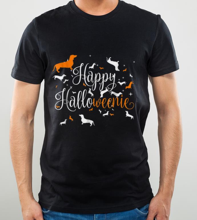 Official Happy Halloweenie Dachshund shirt 4 - Official Happy Halloweenie Dachshund shirt