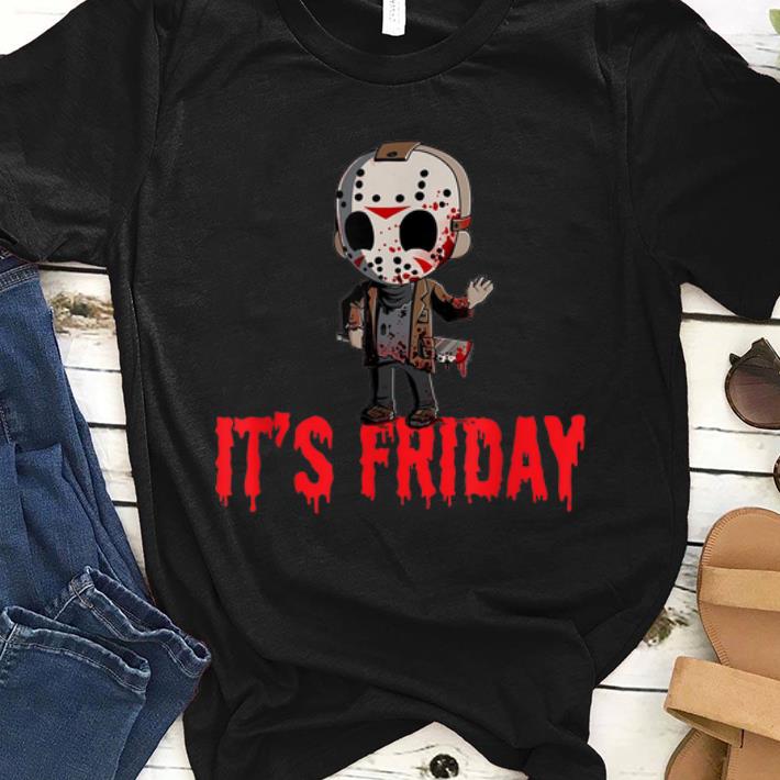Official Humorous It s Friday Funny Halloween Horror shirt 1 - Official Humorous It's Friday Funny Halloween Horror shirt