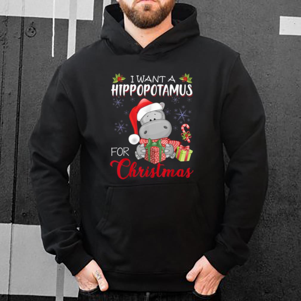 Official I Want A Hippopotamus For Christmas Xmas Hippo shirt 4 - Official I Want A Hippopotamus For Christmas Xmas Hippo shirt