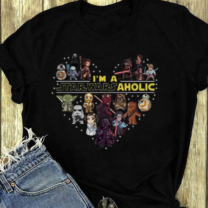 Official I m A Star Wars Aholic Star Wars Chibi Characters shirt 4 - Official I'm A Star Wars Aholic Star Wars Chibi Characters shirt