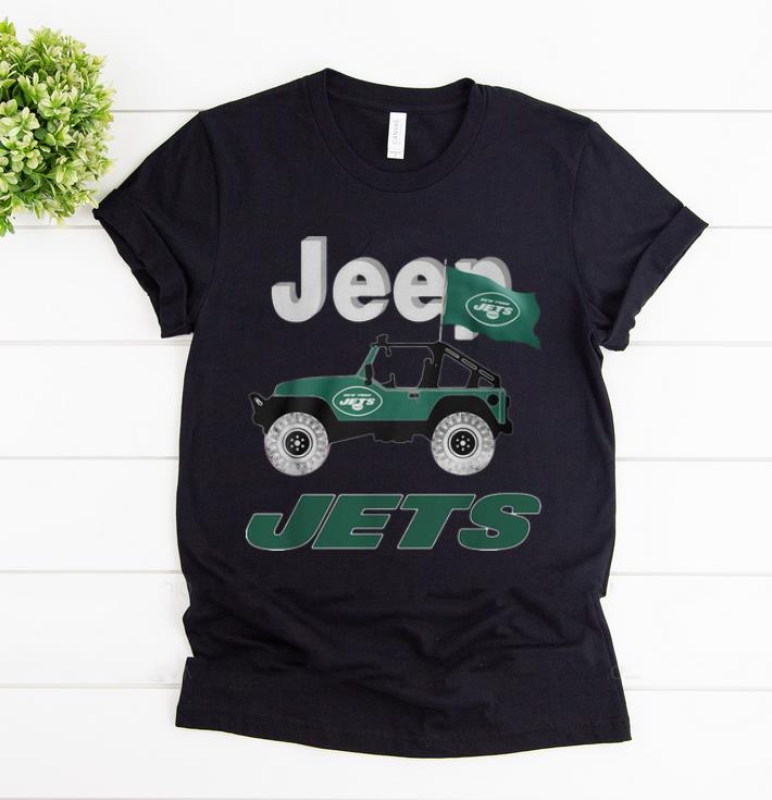 Official Jeep Flag Jets New York NFL shirt 1 - Official Jeep Flag Jets New York NFL shirt