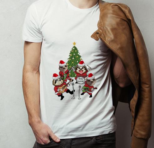Official Merry Christmas The Sloths Band Christmas Tree shirt 4 - Official Merry Christmas The Sloths Band Christmas Tree shirt