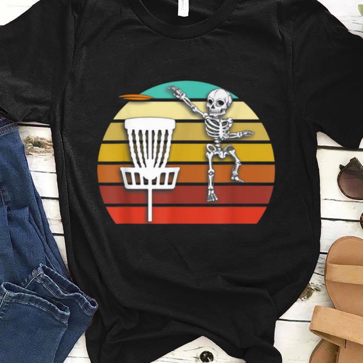 Official Skeleton Disc Golf Halloween shirt 1 - Official Skeleton Disc Golf Halloween shirt
